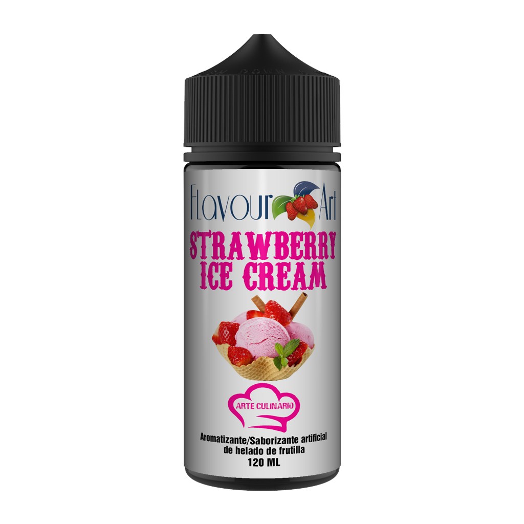 Strawberry Ice Cream x 120 ml
